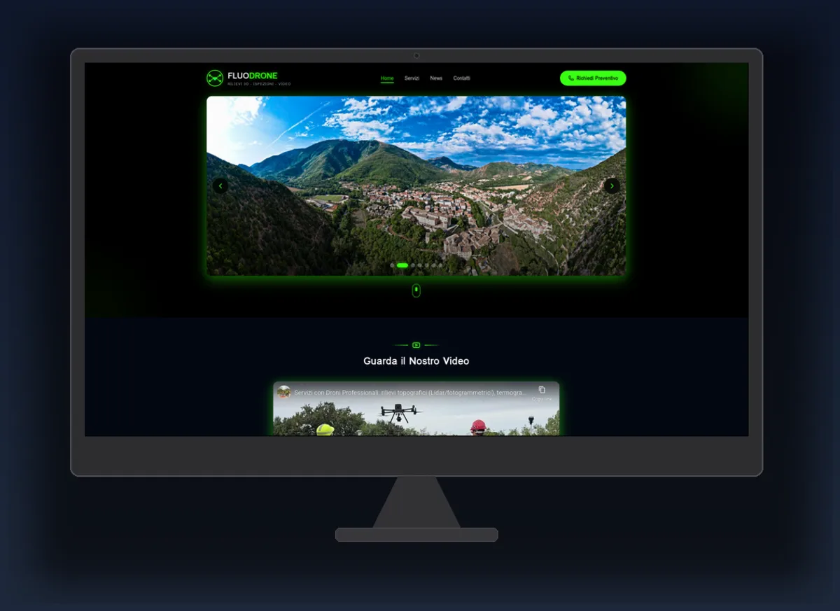 FluoDrone - Vista desktop